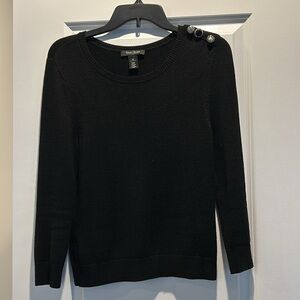 WHBM 3/4 Sleeve Sweater with Accent Buttons. Size XS
